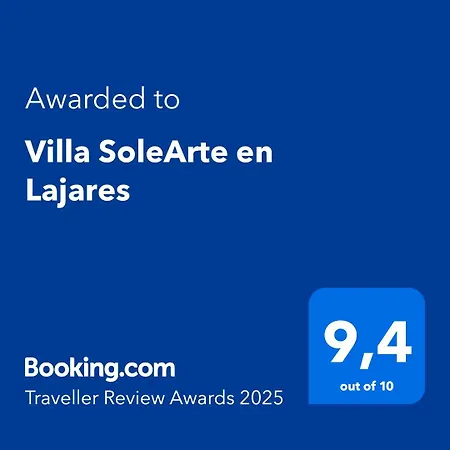 Apartamento Solearte En Lajares *